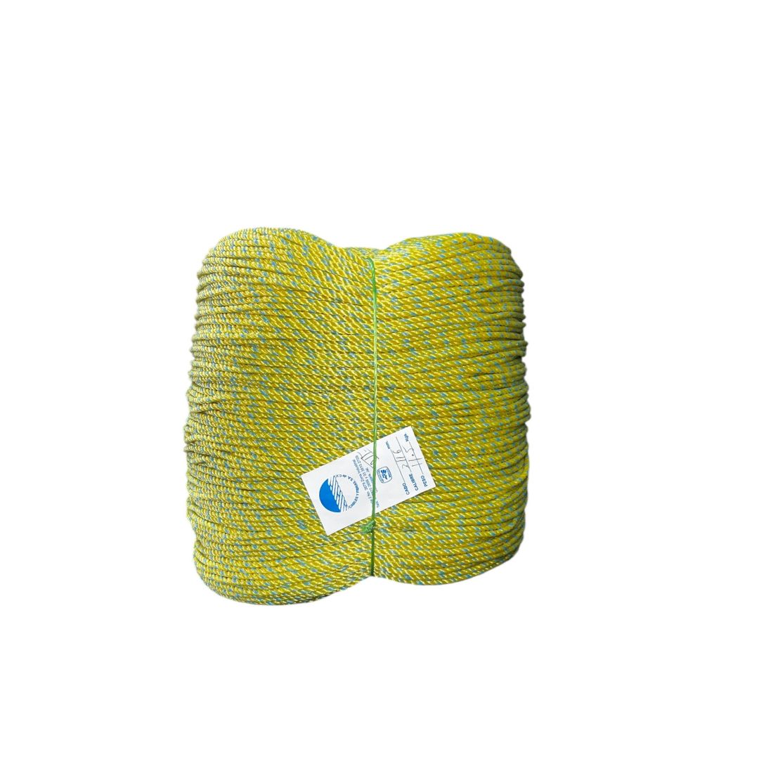 cabo de polietileno color amarillo 4 mm 3/16 (KILO)
