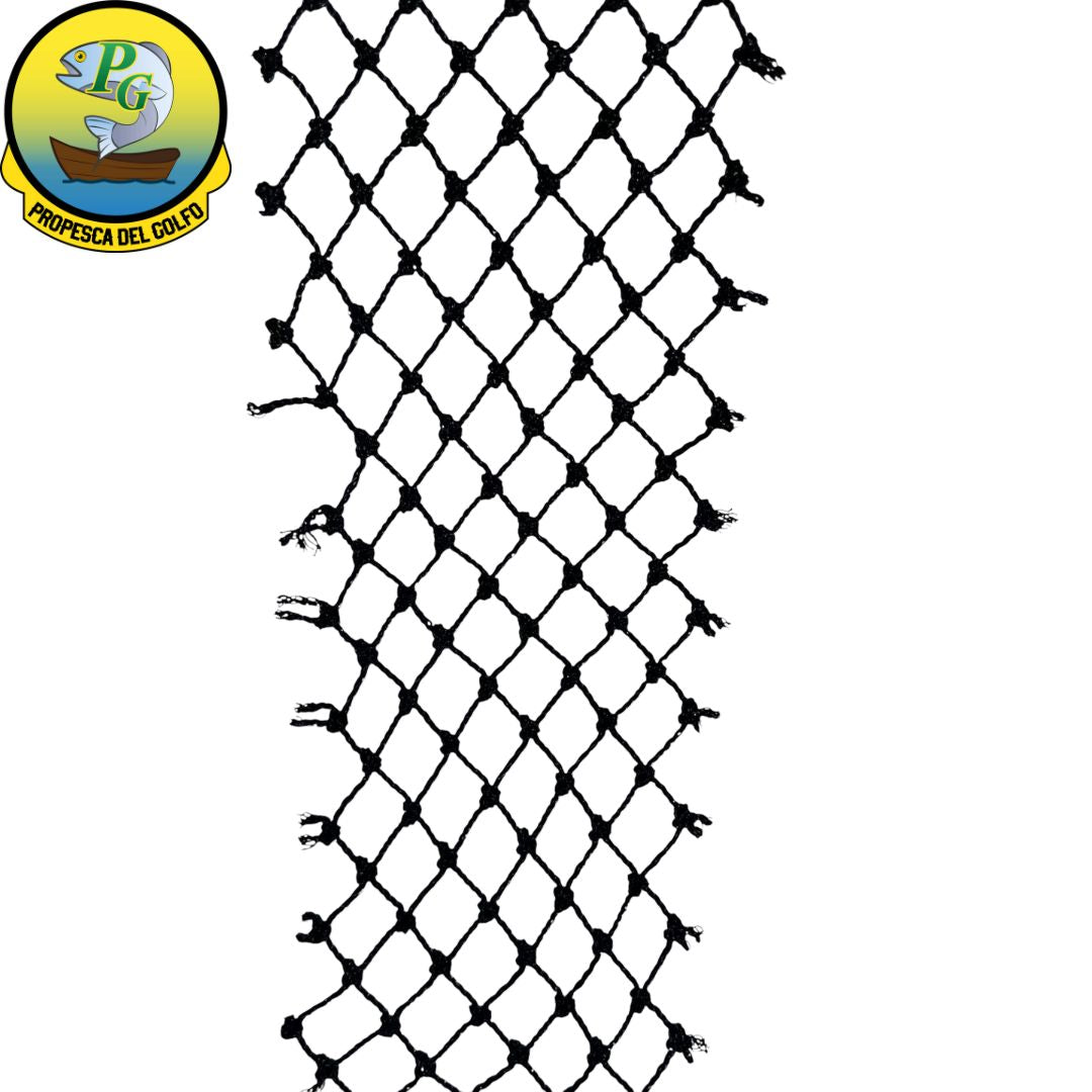 paño de polietileno color negro calibre 9 de 3/4 a 100 mallas