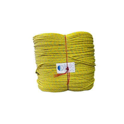 cabo de polietileno color amarillo 6 mm 1/4 (KILO)